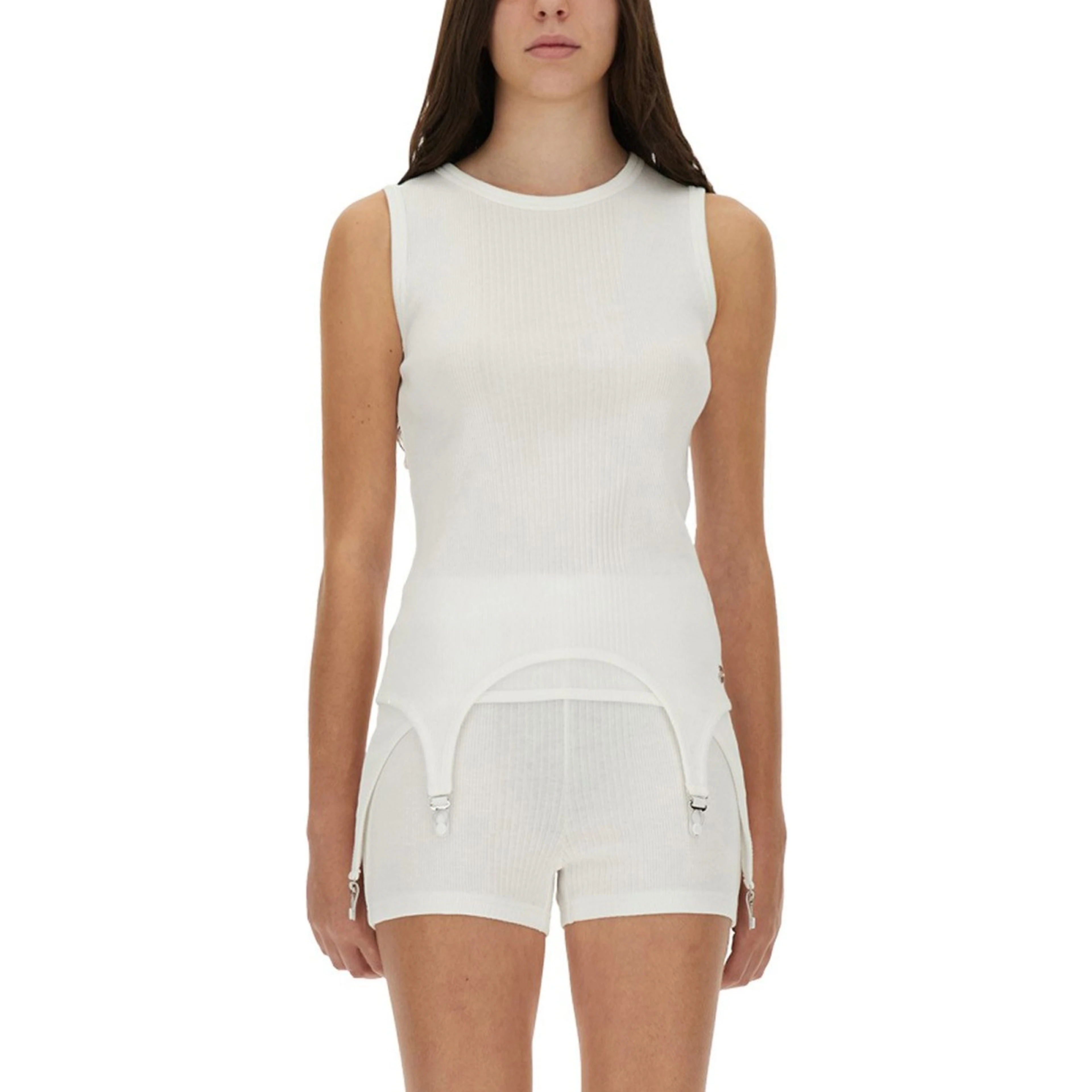 TOP WITH GARTER DETAIL