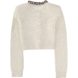 CARDIGAN WITH "DIAMANTÉ" DETAIL