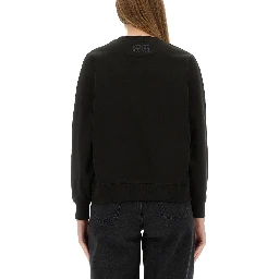 COTTON SWEATSHIRT WITH "HAPPY TIGER" PATCH