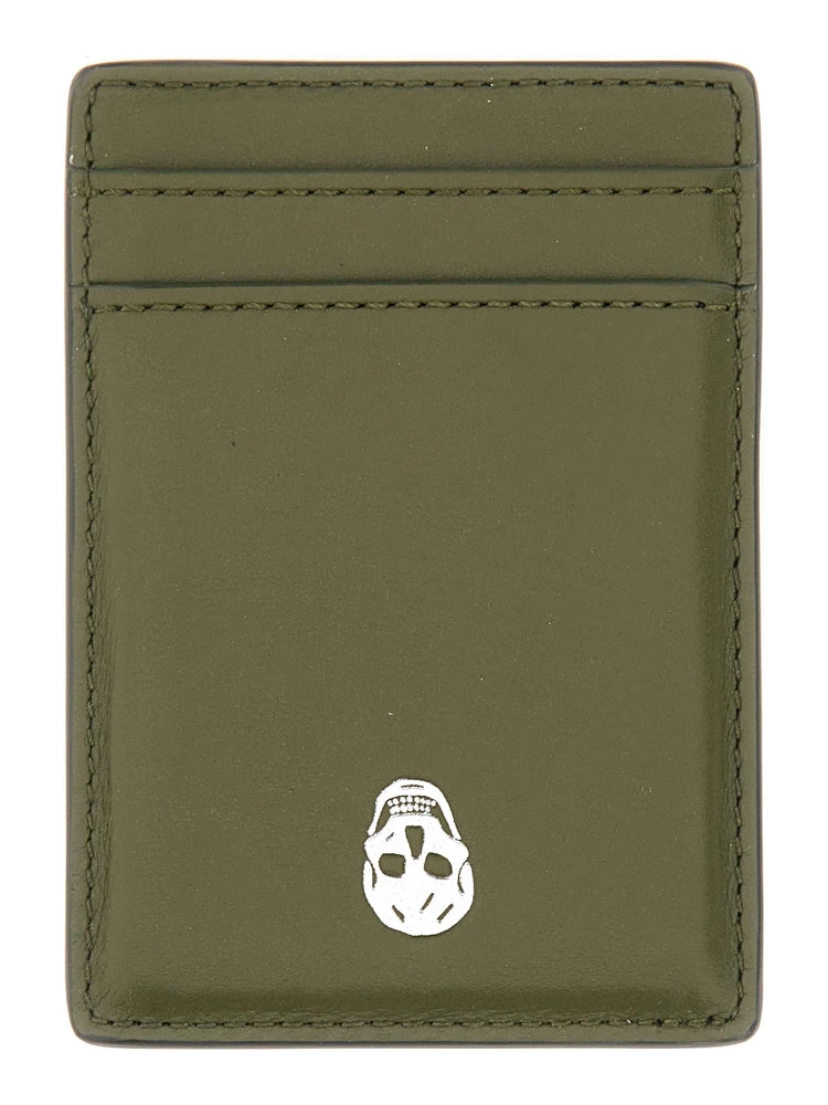 MAGNETIC CARD HOLDER "SKULL"