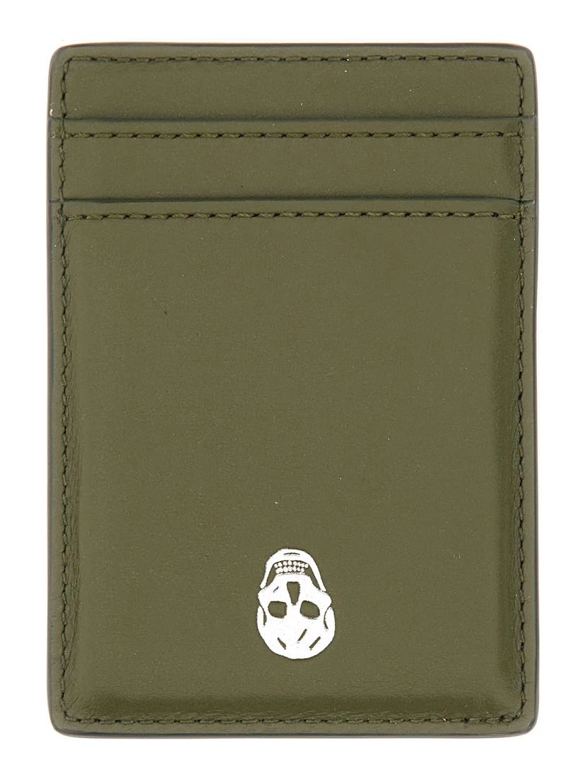 MAGNETIC CARD HOLDER "SKULL"