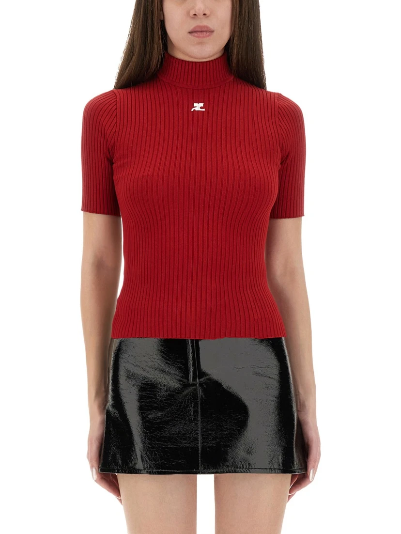 "REEDITION" KNITTED T-SHIRT
