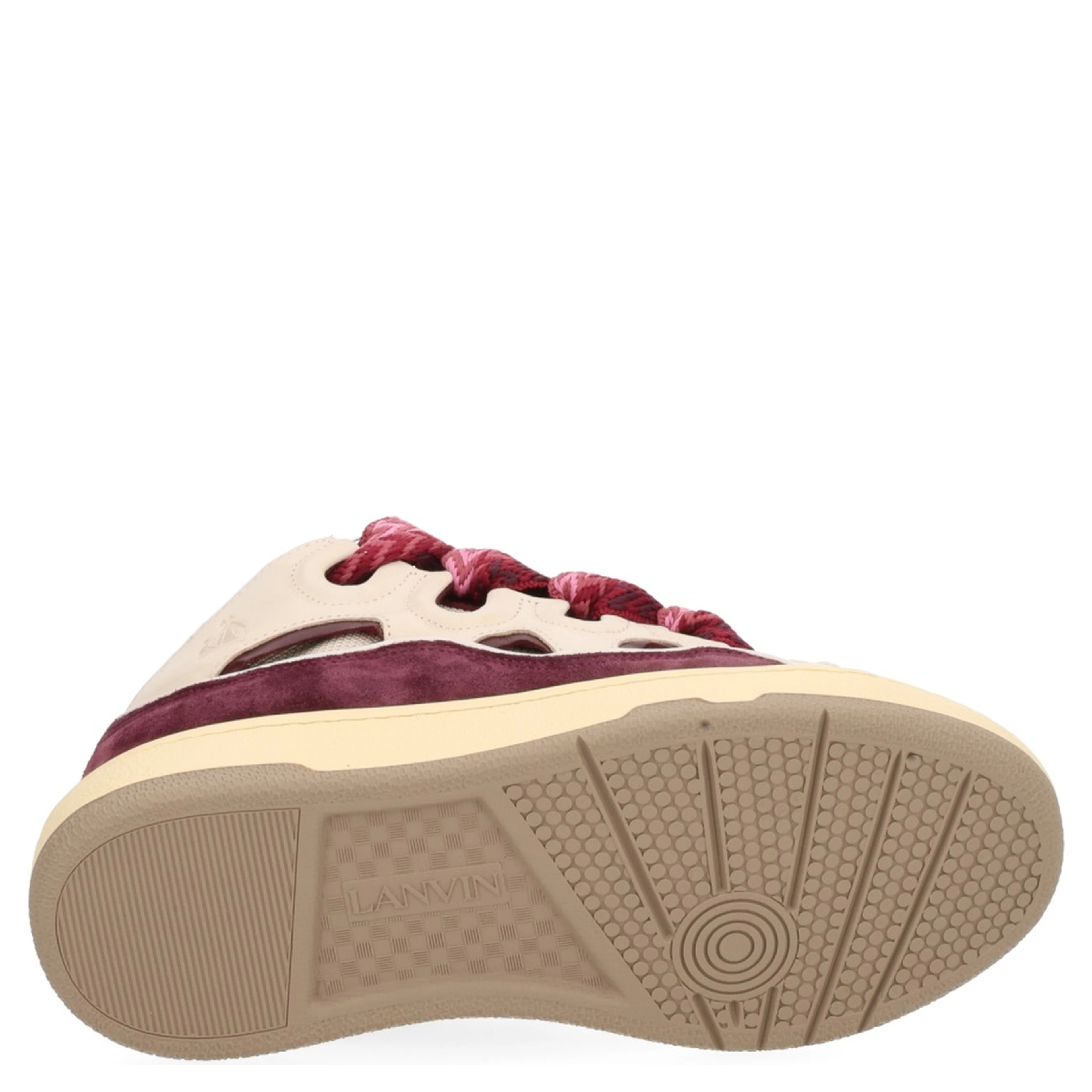 LEATHER "CURB" SNEAKER
