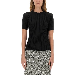 RIBBED COTTON PULLOVER