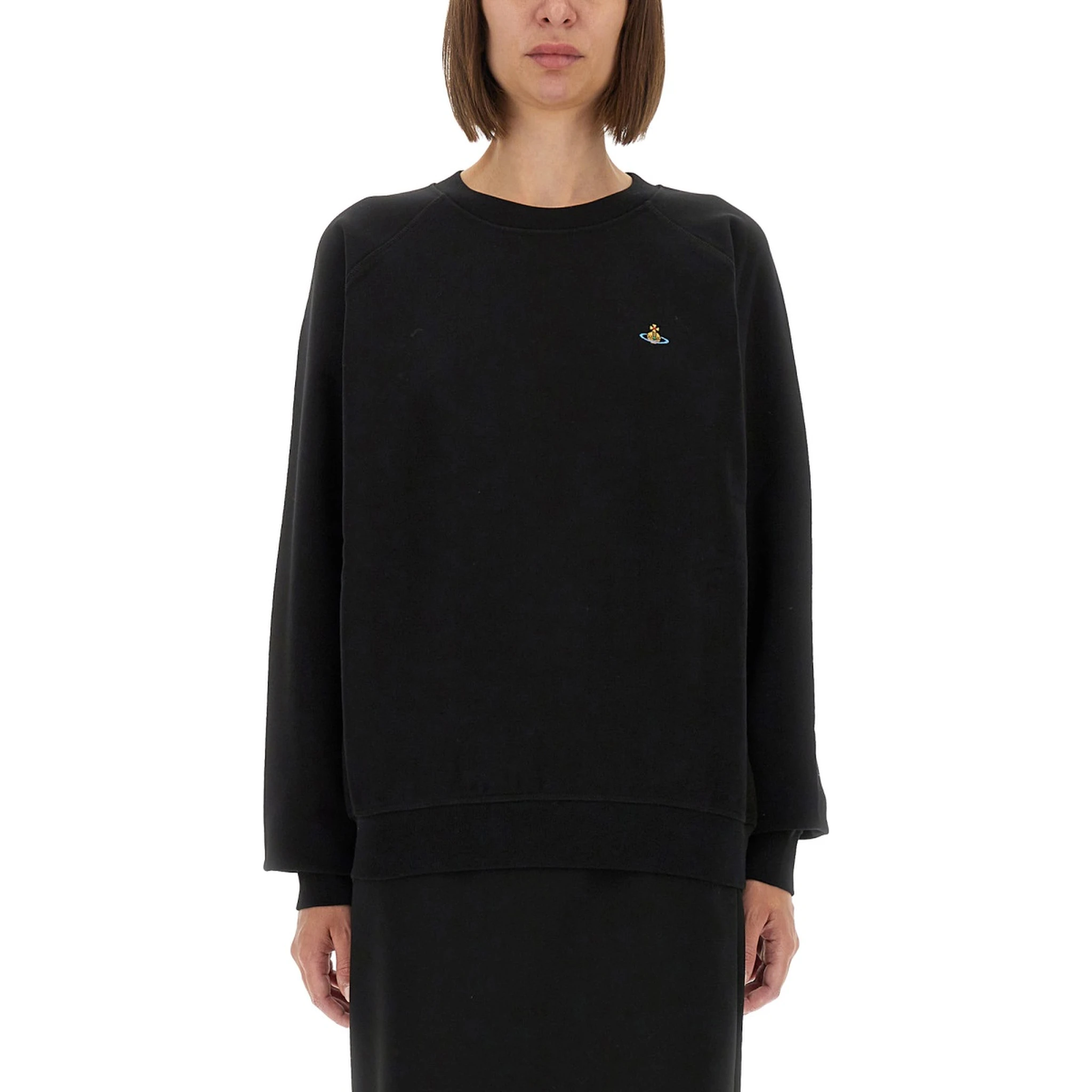 SWEATSHIRT WITH RAGLAN SLEEVES