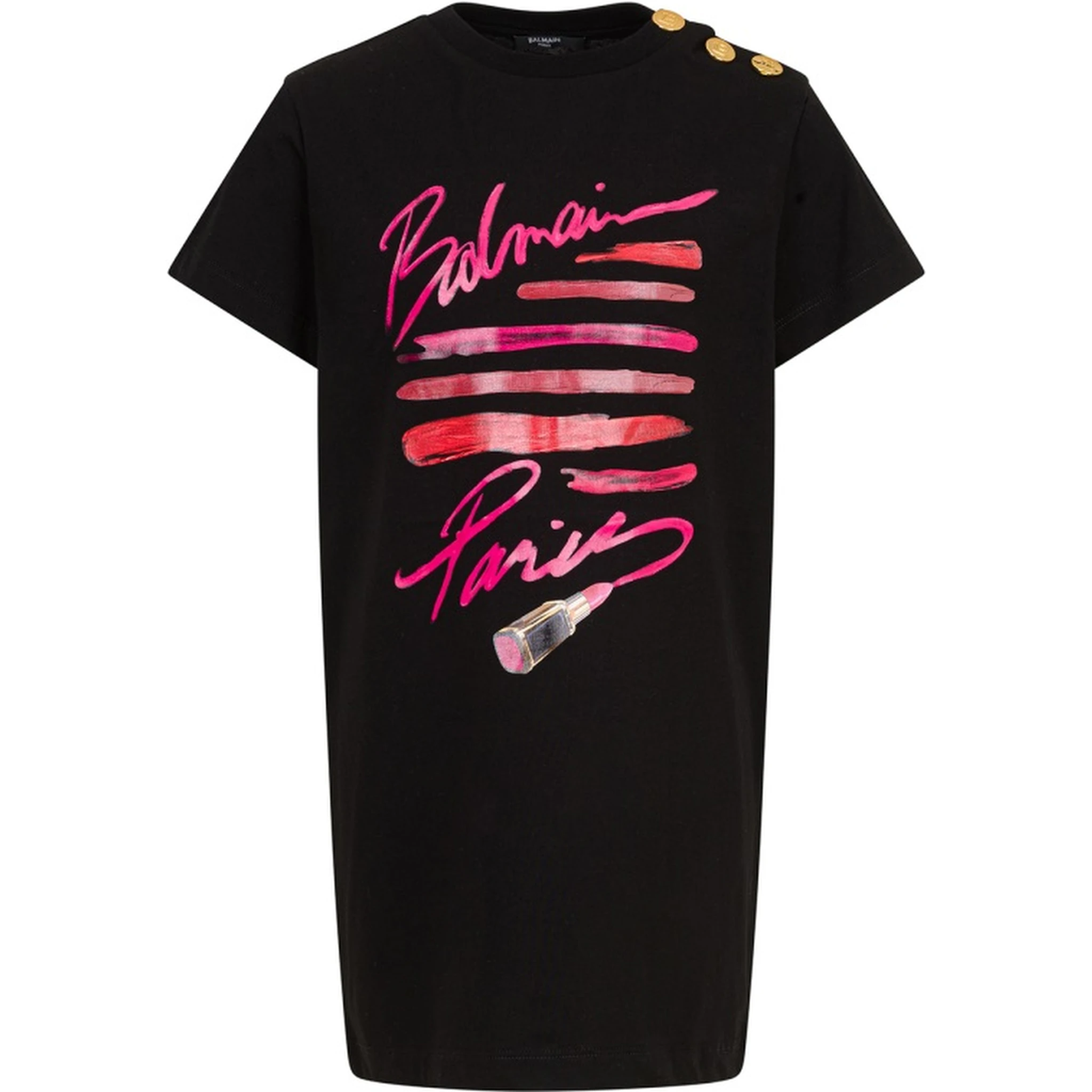 "LIPSTICK" LOGO DRESS