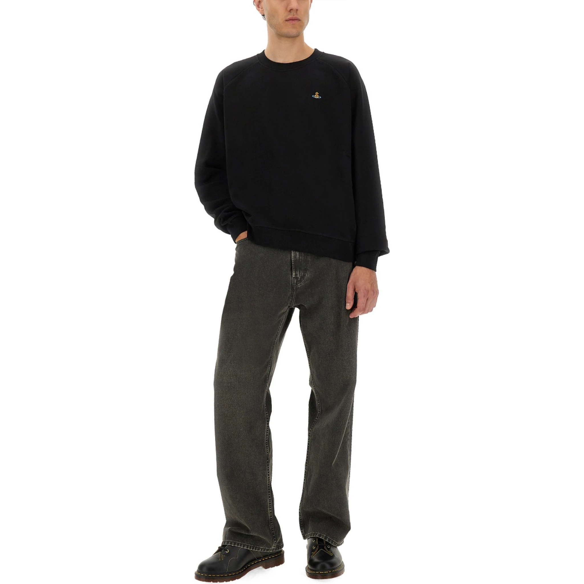 SWEATSHIRT WITH RAGLAN SLEEVES