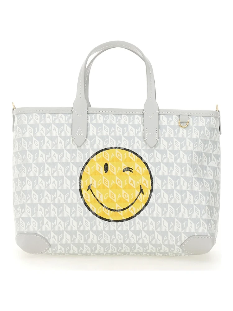 "I AM A PLASTIC BAG WINK" TOTE BAG XS