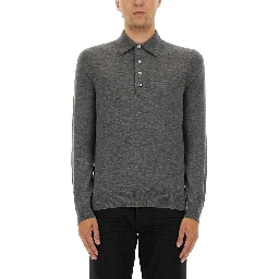 FINE MERINO VIRGIN WOOL POLO SHIRT