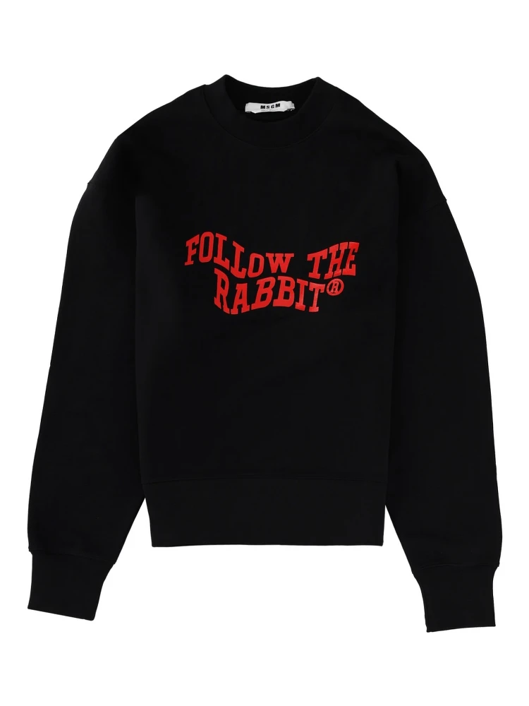 "FOLLOW THE RABBIT" SWEATSHIRT