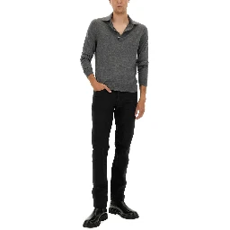 FINE MERINO VIRGIN WOOL POLO SHIRT