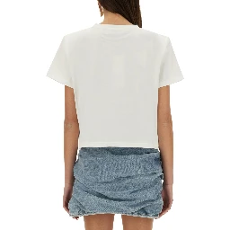 T-SHIRT WITH CROCHET BRA