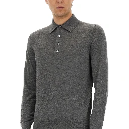 FINE MERINO VIRGIN WOOL POLO SHIRT