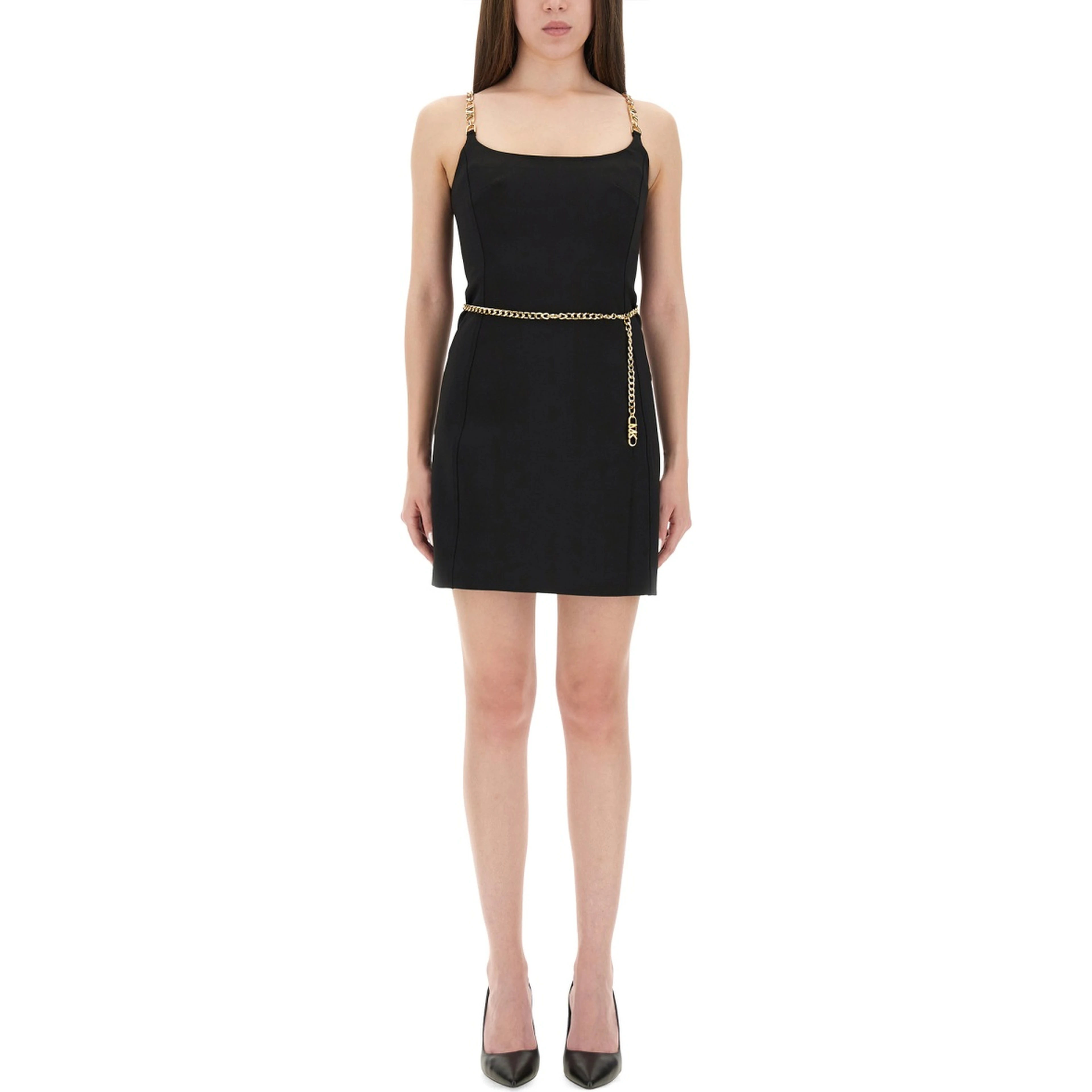 BUSTIER MINIDRESS WITH BELT