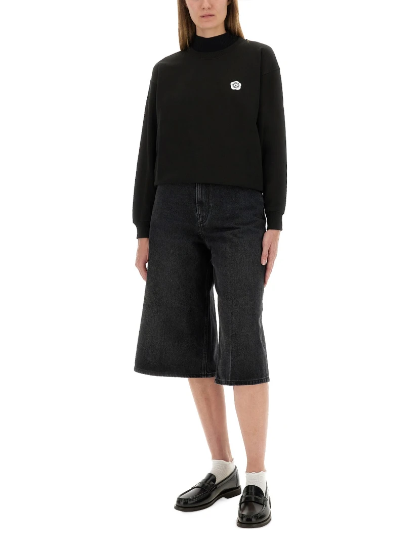 EMBROIDERED SWEATSHIRT "BOKE FLOWER 2.0"