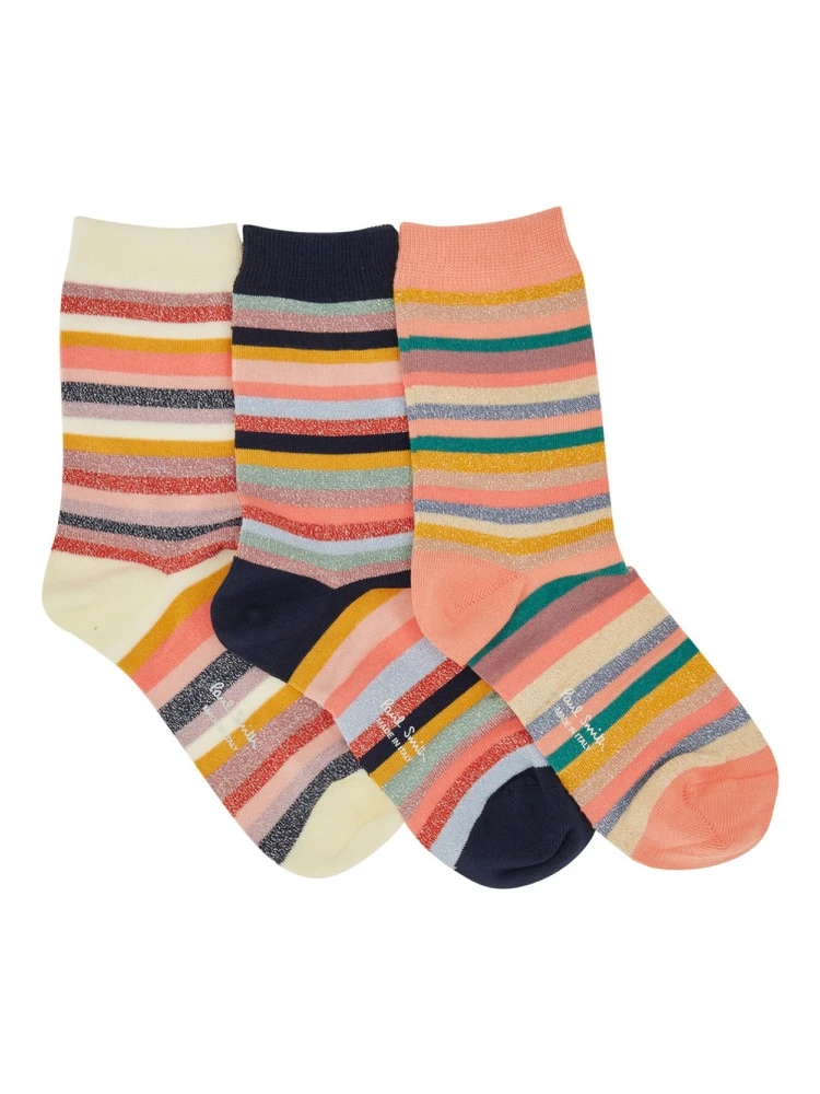 3-PACK SOCKS "SIGNATURE STRIPE" alternative