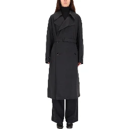 DOUBLE-BREASTED TRENCH COAT