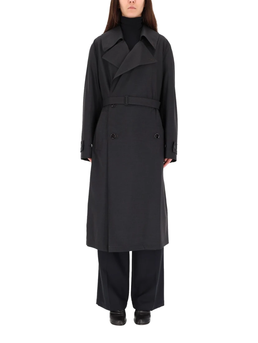 DOUBLE-BREASTED TRENCH COAT