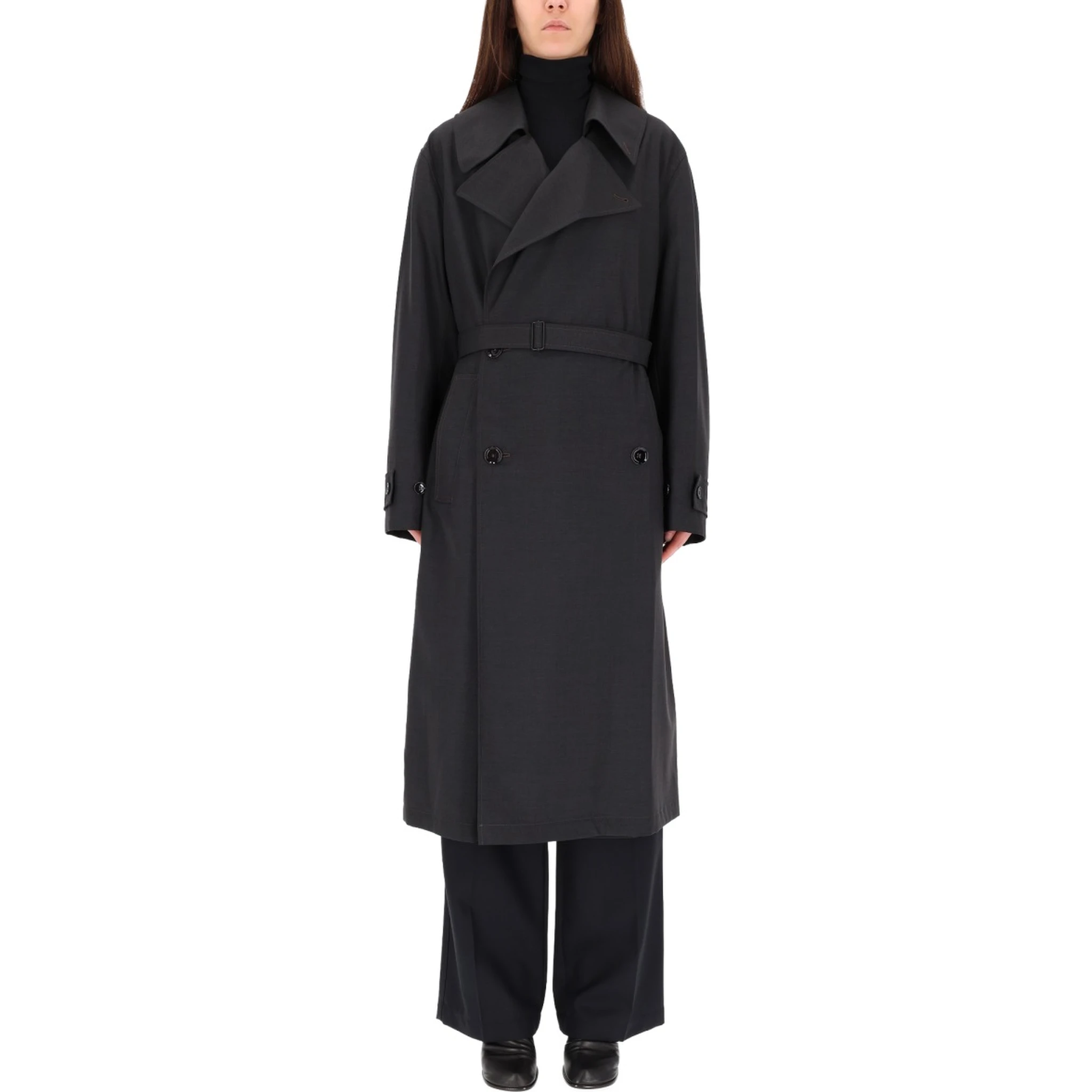 DOUBLE-BREASTED TRENCH COAT