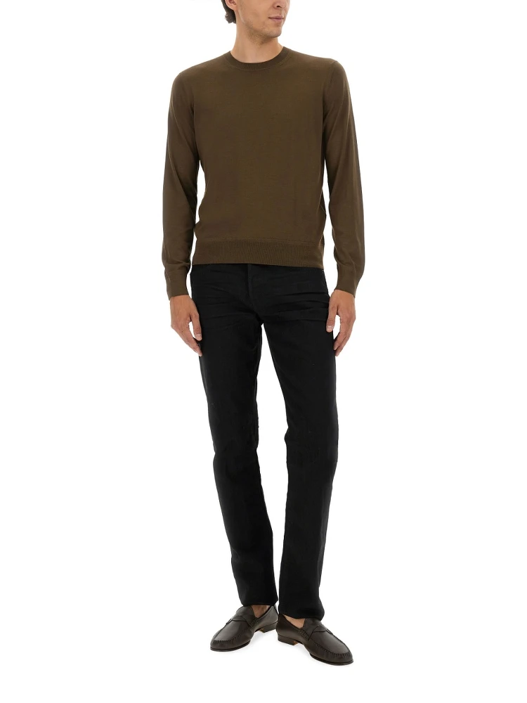 FINE MERINO VIRGIN WOOL SWEATER alternative