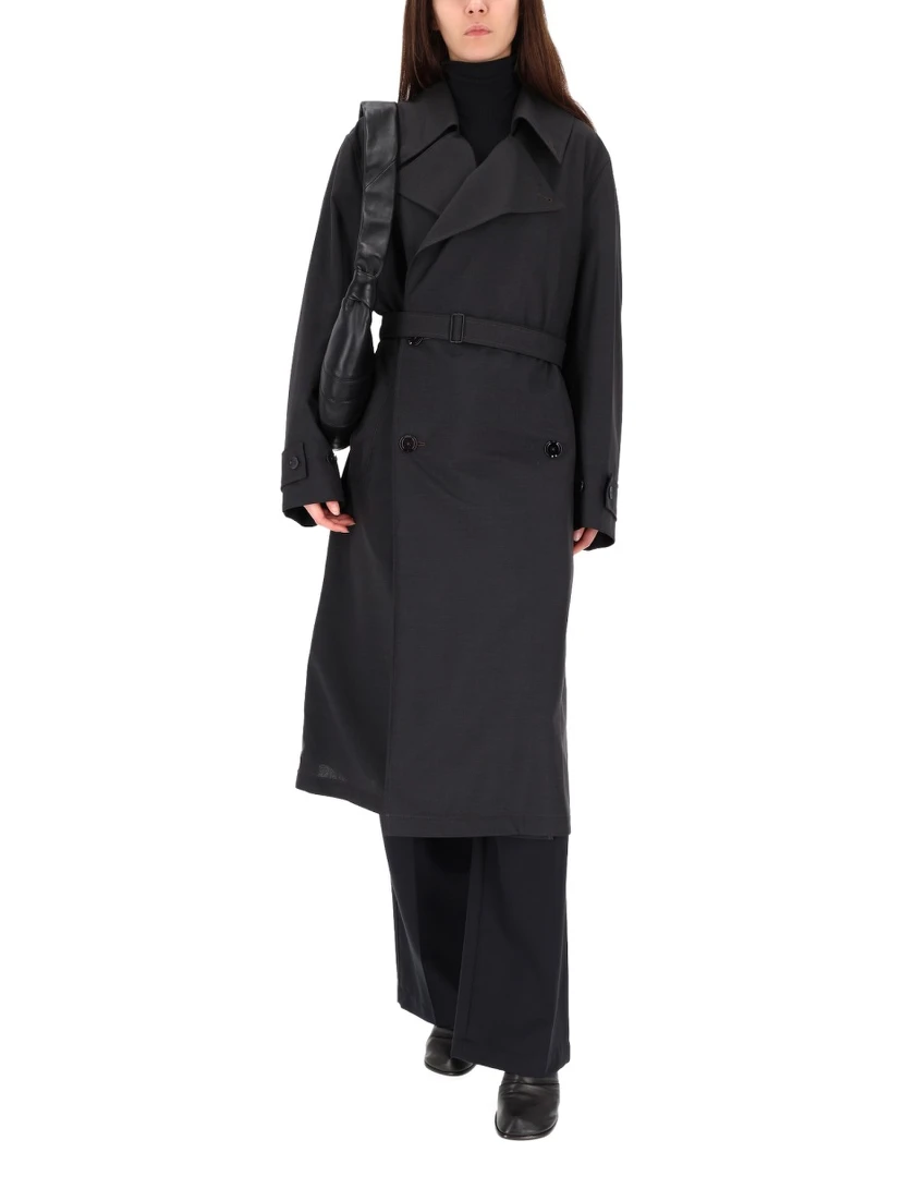 DOUBLE-BREASTED TRENCH COAT