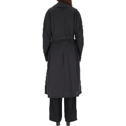 DOUBLE-BREASTED TRENCH COAT