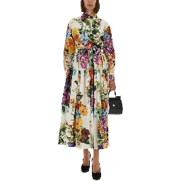 FLOWER BOUQUET PRINT SKIRT