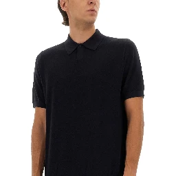MERINO WOOL POLO SHIRT