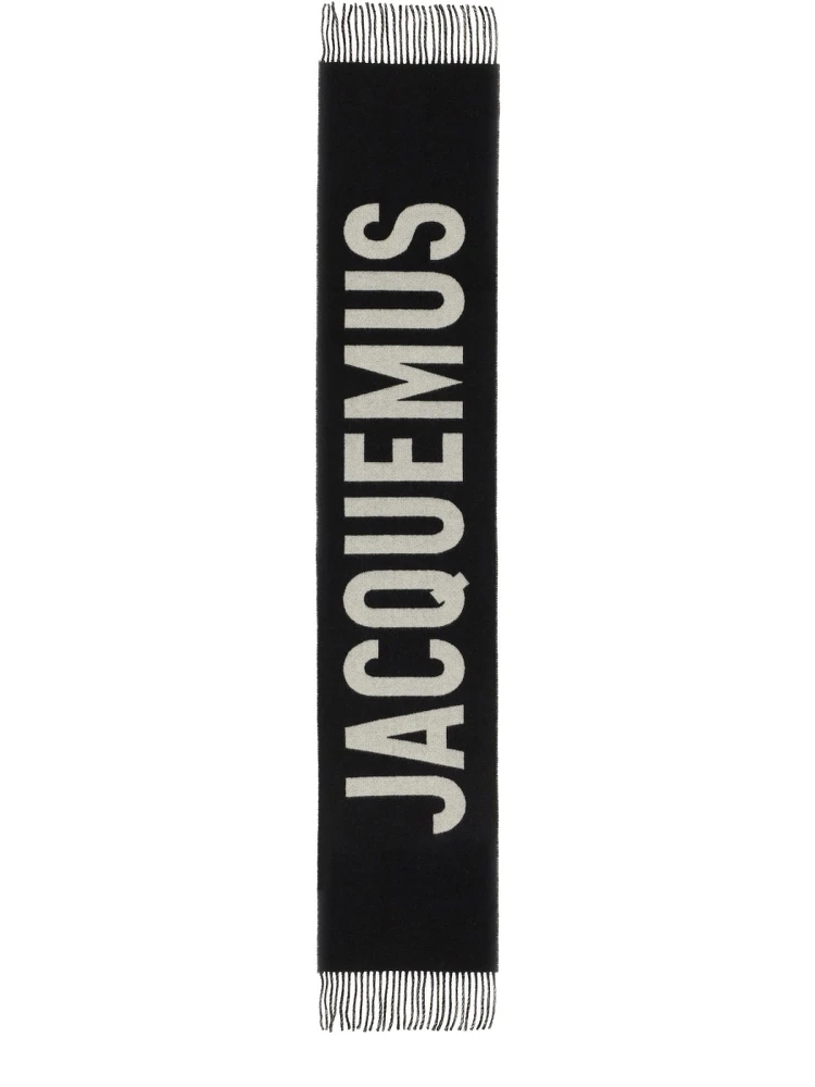 THE SCARF WITH LOGO