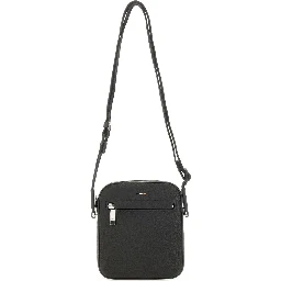 "REPORTER" BAG WITH EMBOSSED LOGO