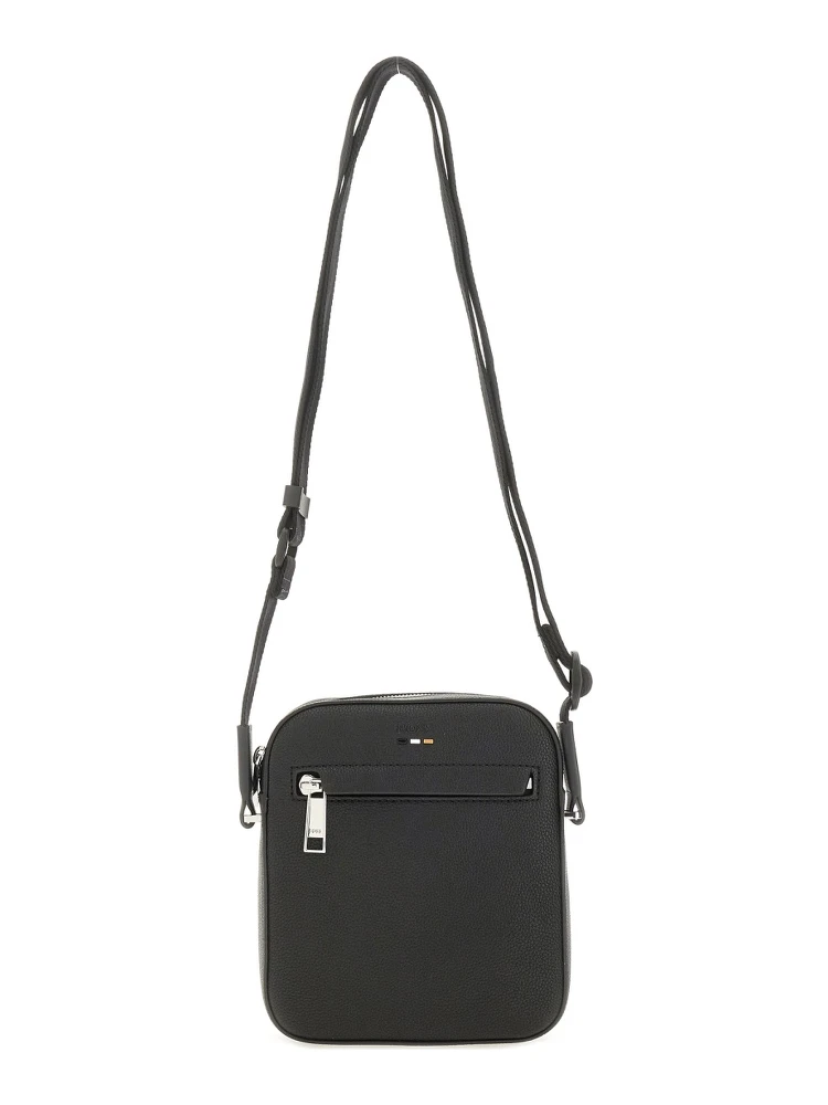 "REPORTER" BAG WITH EMBOSSED LOGO