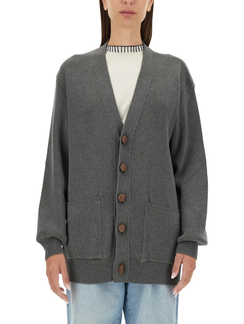 CARDIGAN WITH LOGO
