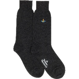 SOCKS WITH ORB EMBROIDERY