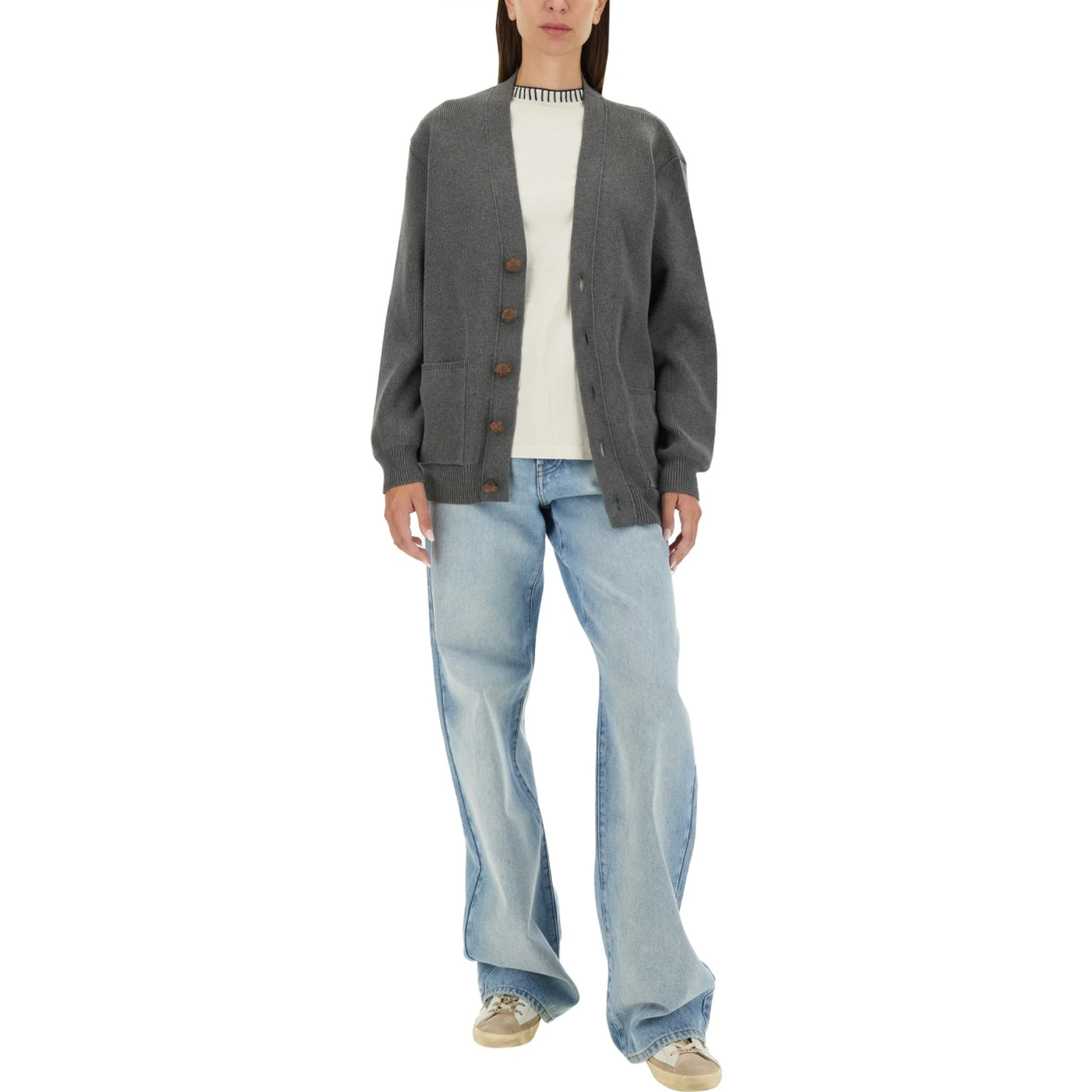 CARDIGAN WITH LOGO
