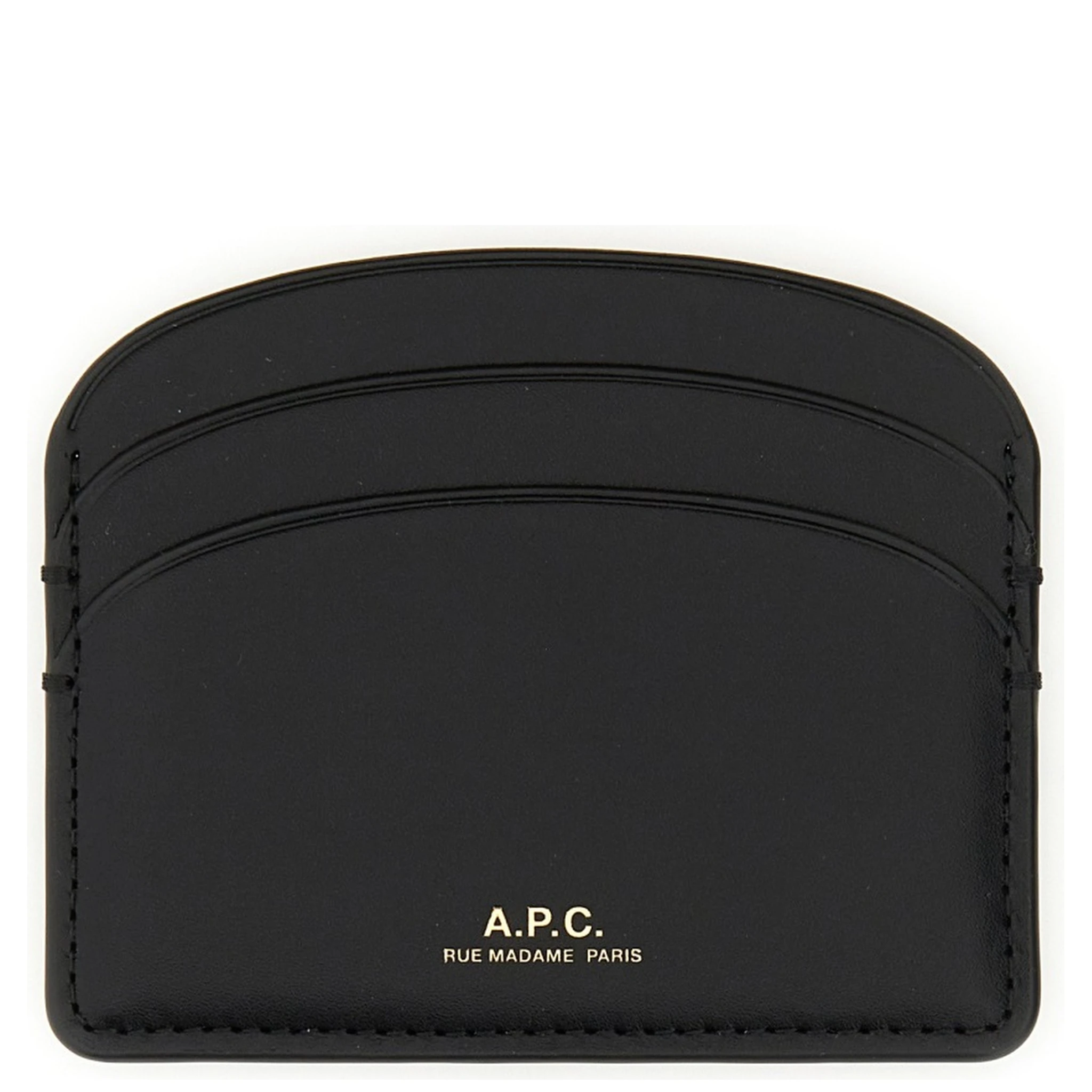 حامل بطاقات على شكل نصف قمر