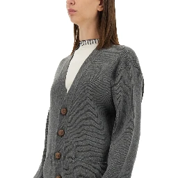 CARDIGAN WITH LOGO