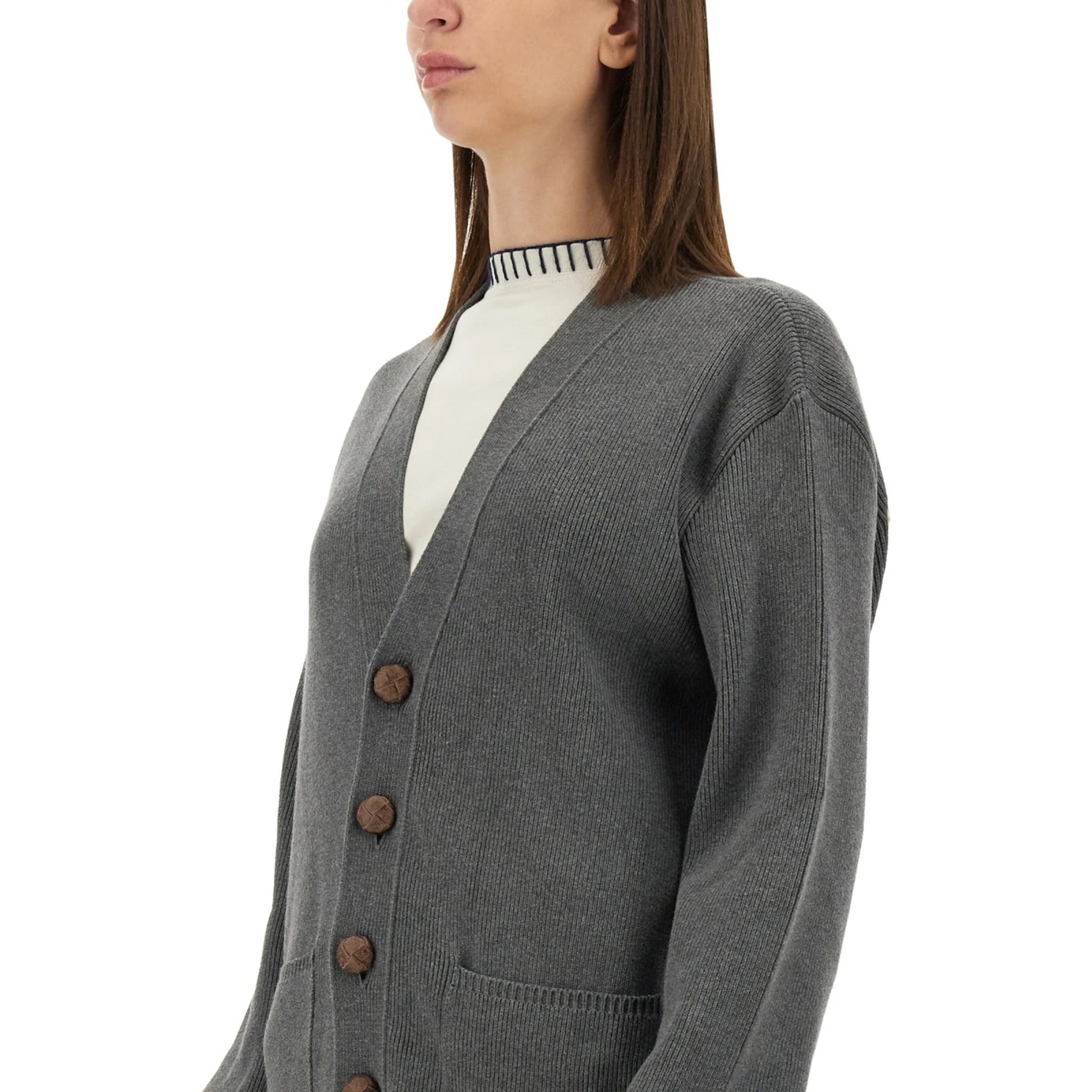 CARDIGAN WITH LOGO