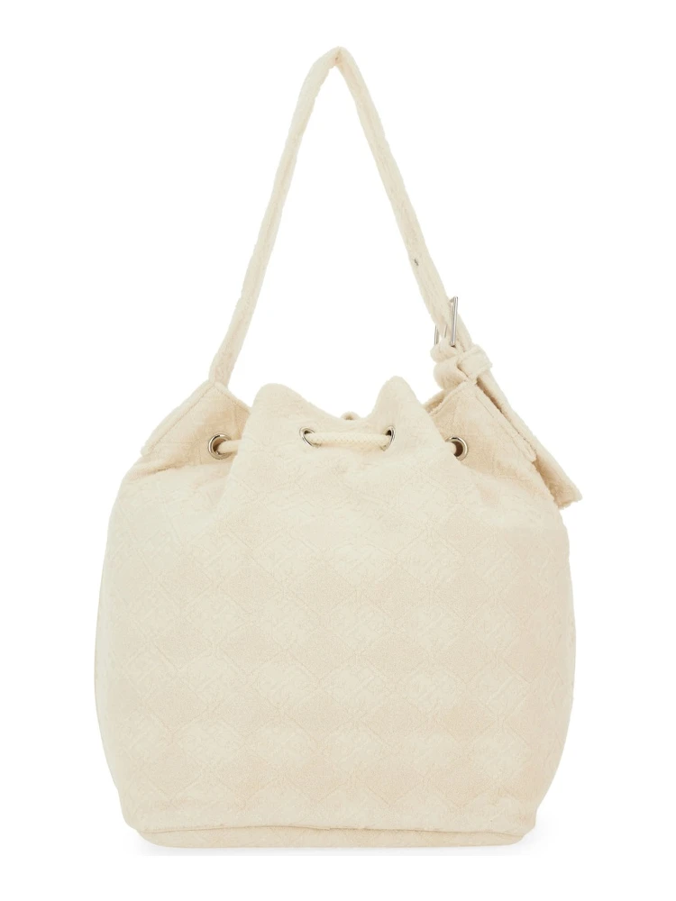 OVERSIZED "T MONOGRAM" BUCKET BAG alternative
