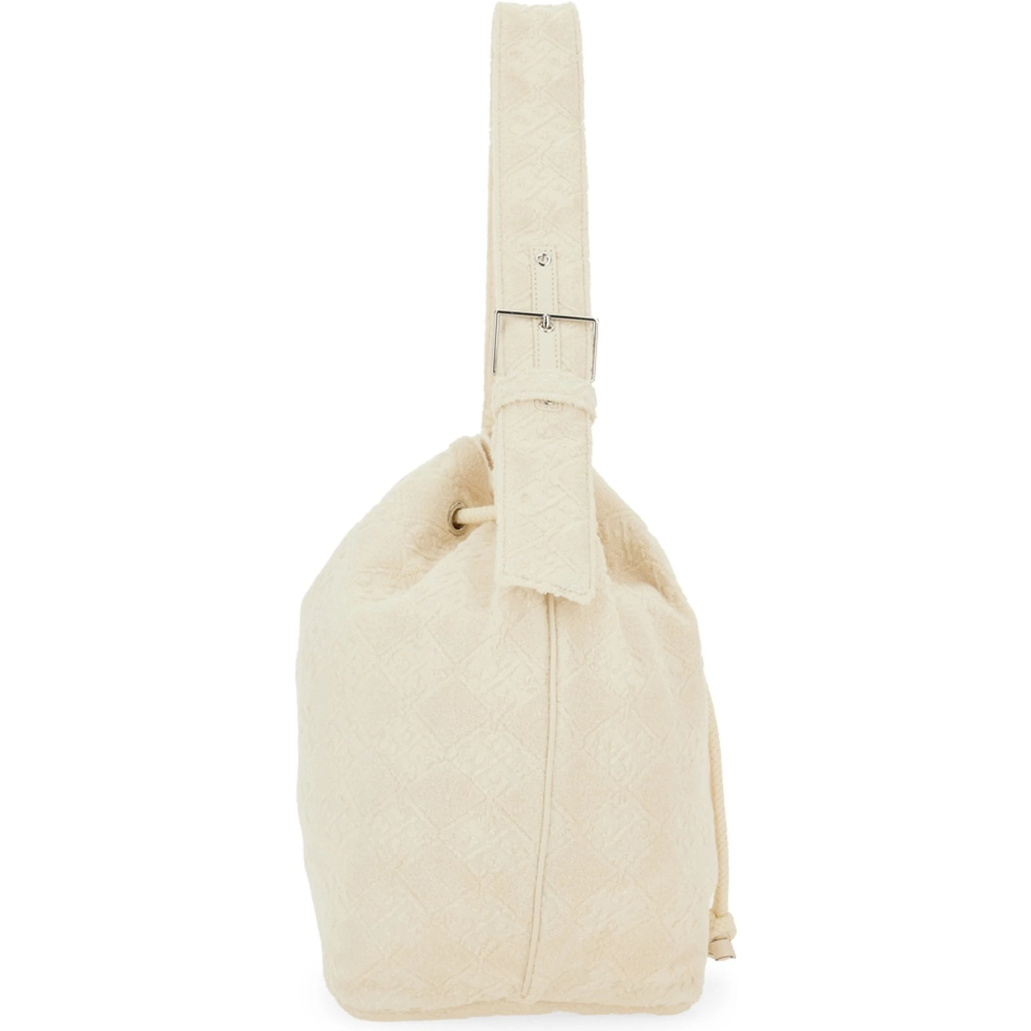OVERSIZED "T MONOGRAM" BUCKET BAG