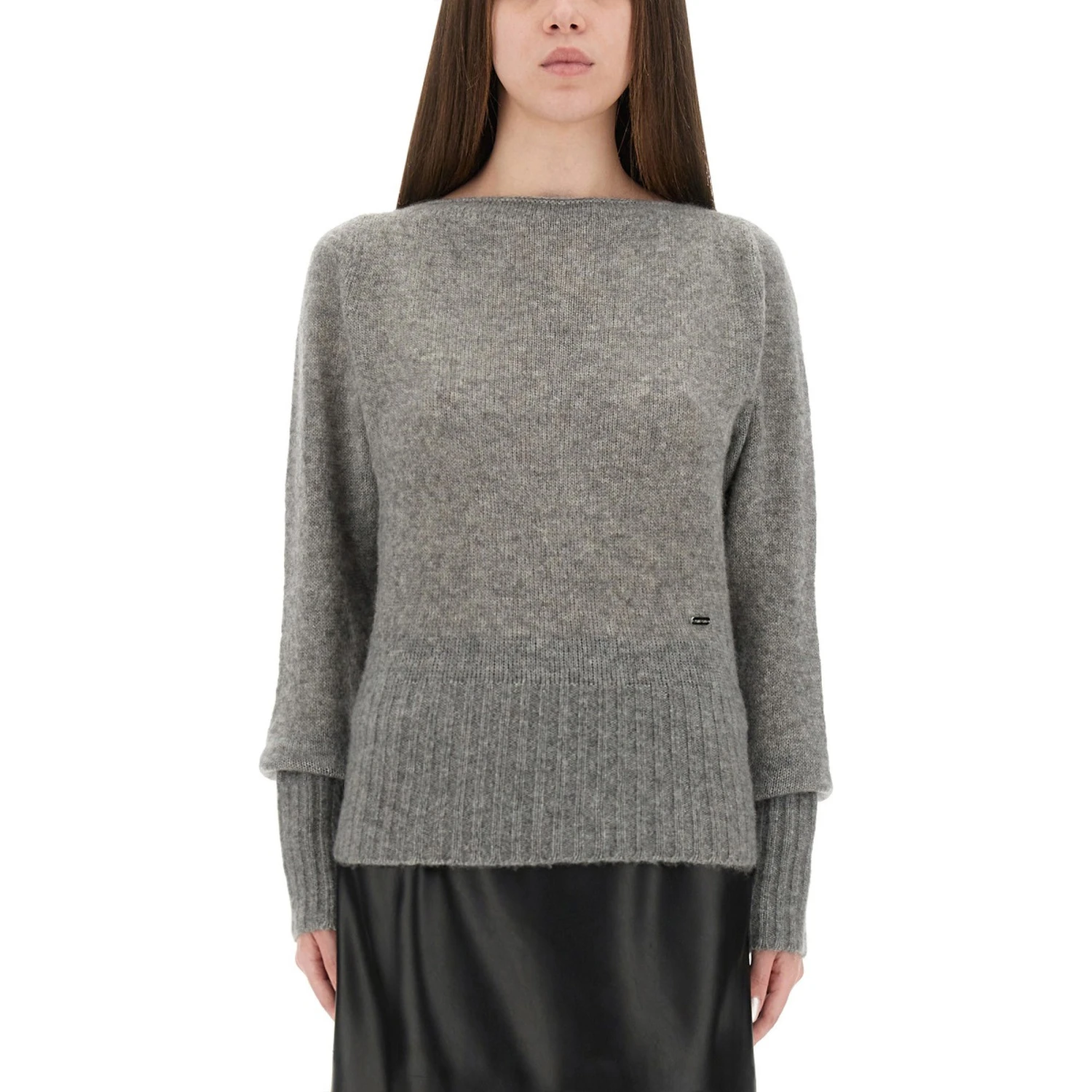 BOAT-NECK SWEATER