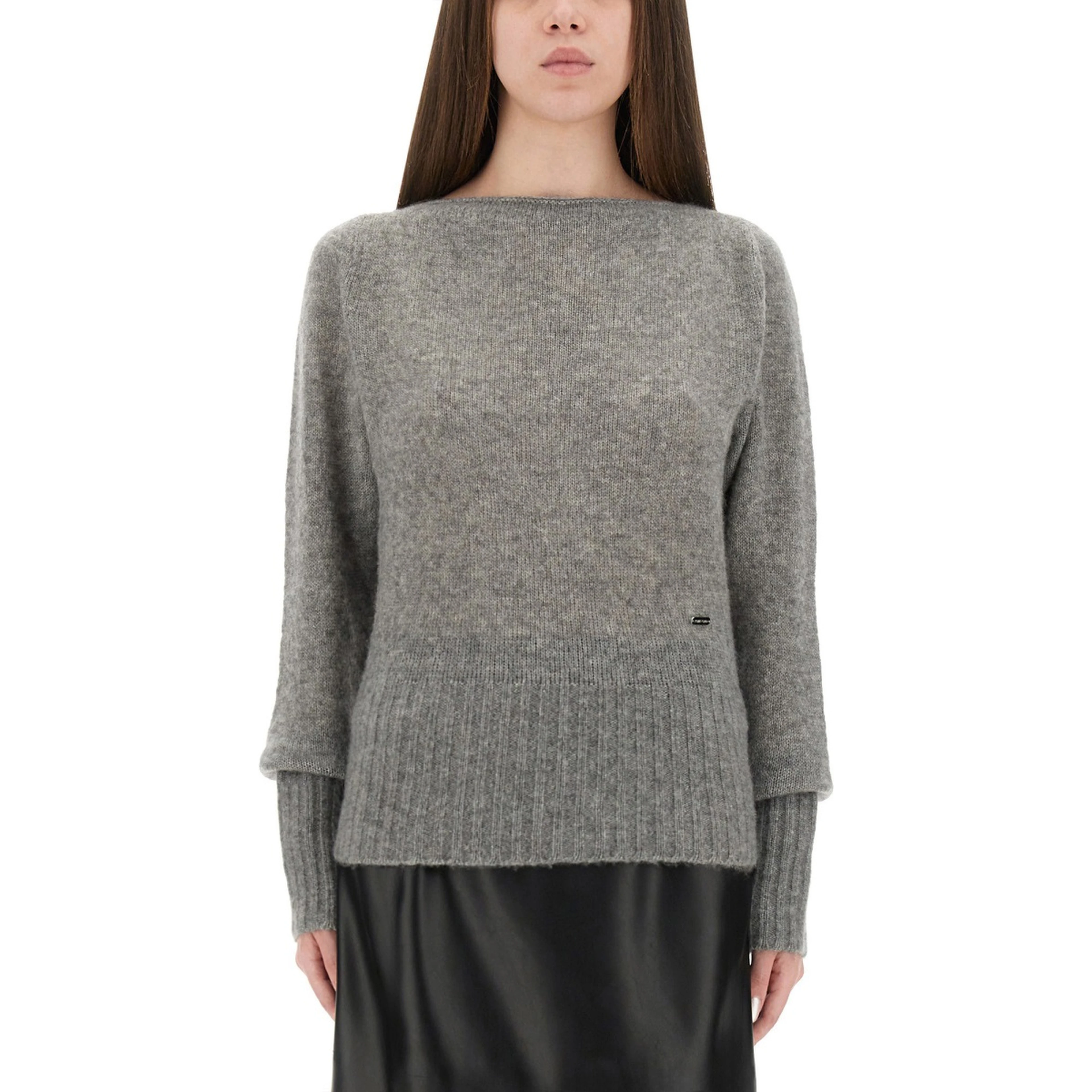 BOAT-NECK SWEATER