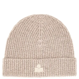 WOOL HAT WITH LOGO PATCH