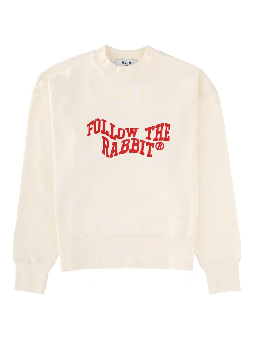 "FOLLOW THE RABBIT" SWEATSHIRT