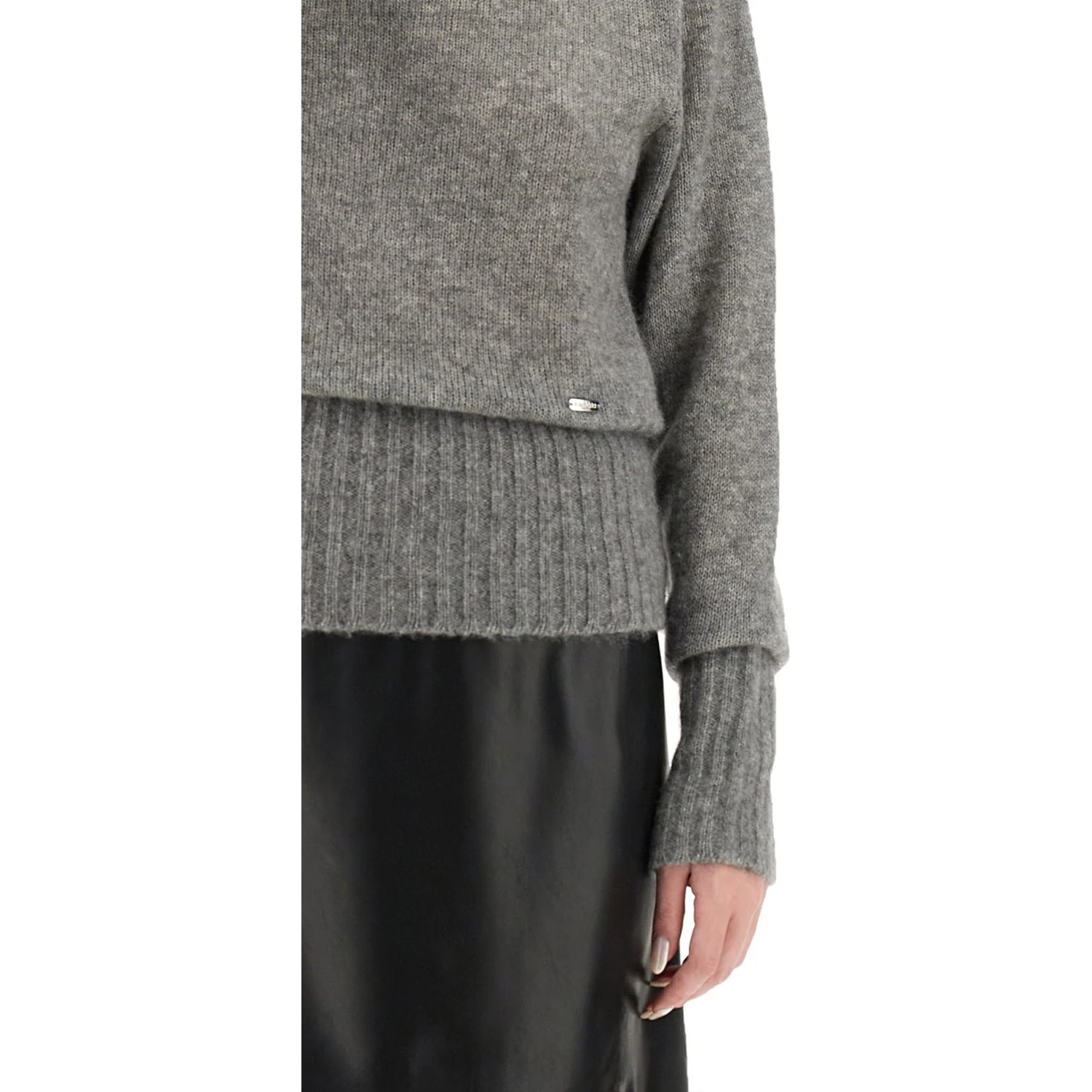 BOAT-NECK SWEATER