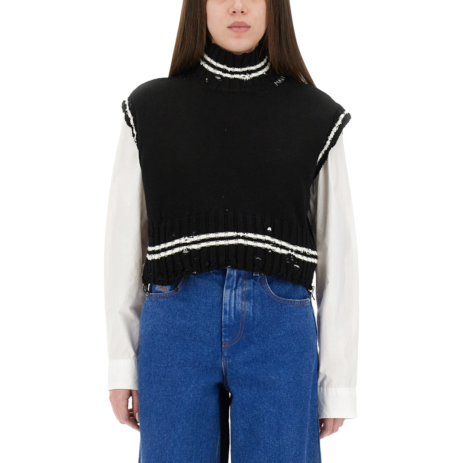 SHORT COTTON VEST