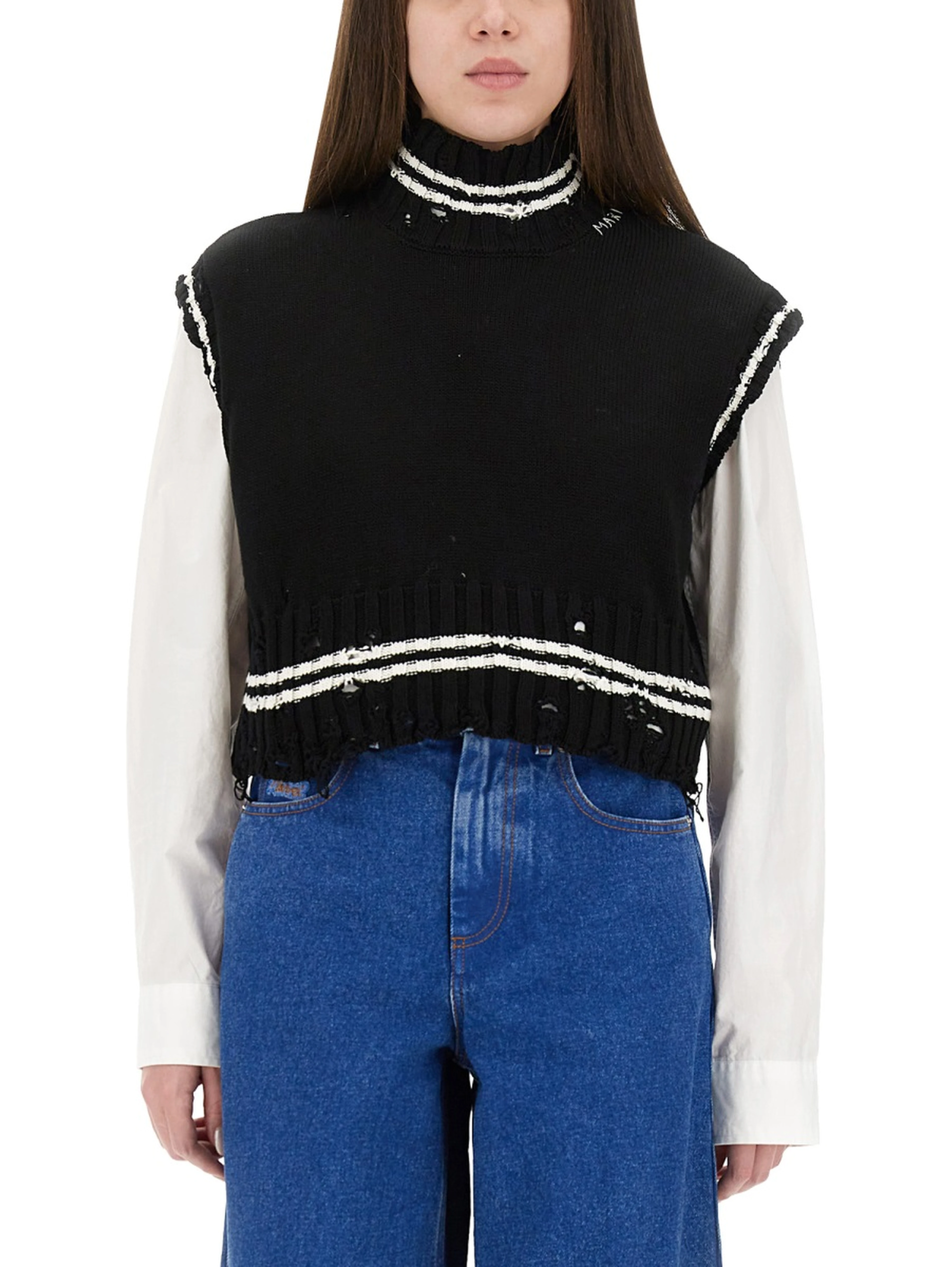 SHORT COTTON VEST