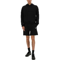 SWEATSHIRT WITH EMBOSSED LOGO