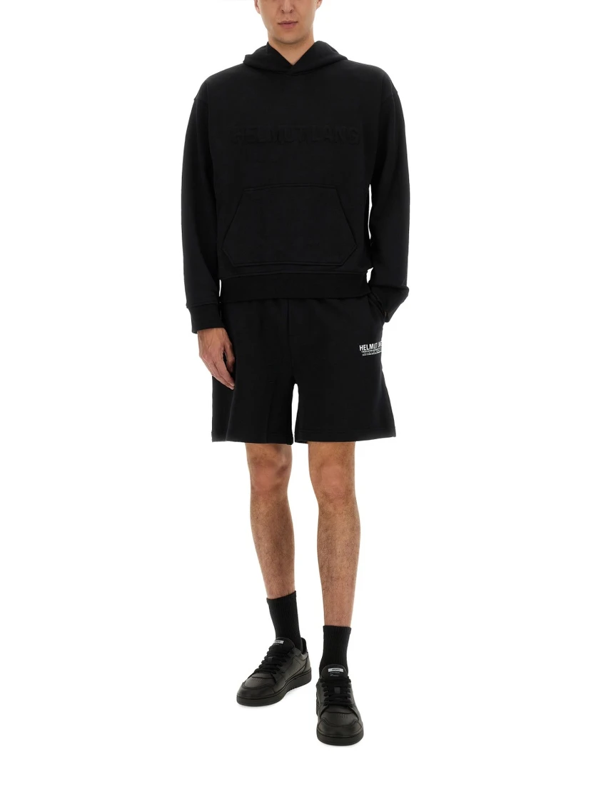 SWEATSHIRT WITH EMBOSSED LOGO