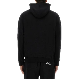SWEATSHIRT WITH EMBOSSED LOGO