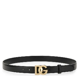 BELT WITH LOGO BUCKLE